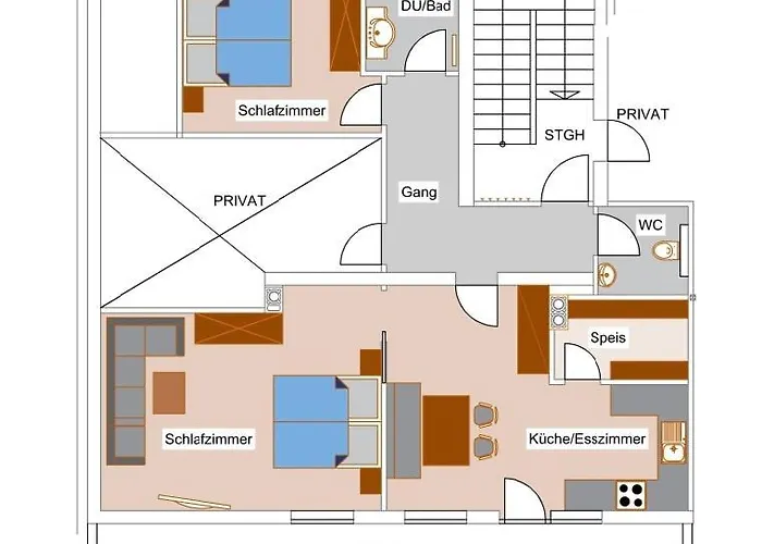 Oberstockach شقة *